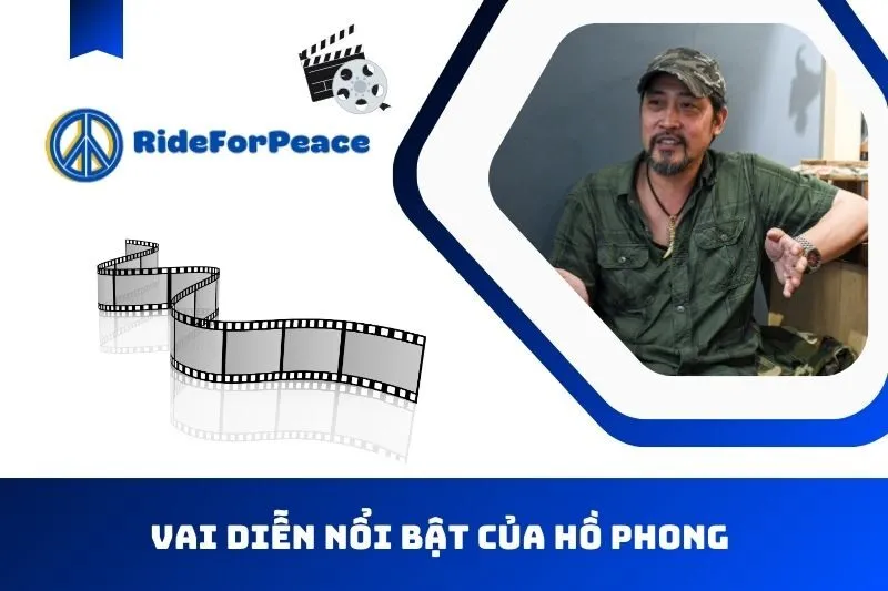 Sự nghiệp diễn xuất vai diễn nổi bật của Hồ Phong