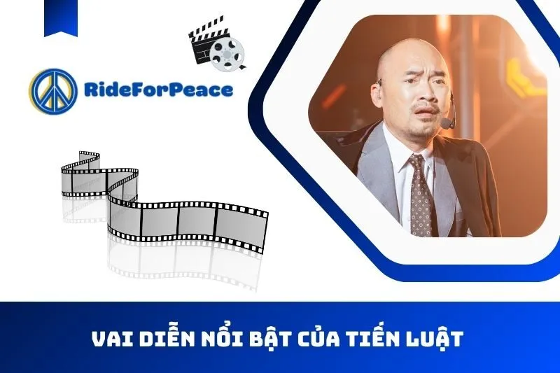 Các tác phẩm và vai diễn nổi bật của Tiến Luật